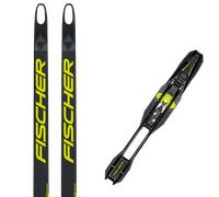 Pack sci di fondo Fischer Carbonlite Skate Plus X-stiff 25 + Attacchi Sci - Nero / Giallo - Größe 186 - 2025
