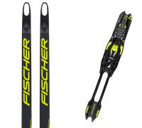 Pack sci di fondo Fischer Carbonlite Skate Plus X-stiff 25 + Attacchi Sci - Nero / Giallo - Größe 186 - 2025