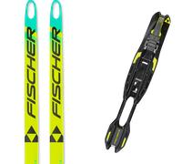 Pack sci di fondo Fischer Speedmax 100 Skate Jr Black/yellow 26 + Attacchi Sci - Nero / Giallo - Größe 151 - 2026