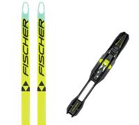 Pack sci di fondo Fischer Speedmax 100he Skate Plus 610 Stiff Black/green 26 + Attacchi Sci - Nero / Giallo - Größe 176 - 2026