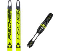 Pack sci di fondo Fischer Speedmax 80 Skate Plus 610 Stiff Yellow/black 26 + Attacchi Sci - Giallo / Nero - Größe 191 - 2026