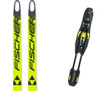 Pack sci di fondo Fischer Speedmax 80 Skate Plus 610 Stiff Yellow/black 26 + Attacchi Sci - Giallo / Nero - Größe 186 - 2026