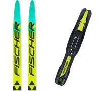 Pack sci di fondo Fischer Speedmax 90 Classic Jr Yellow/blue/black 26 + Attacchi Sci - Giallo / Blu / Nero - Größe 182 - 2026