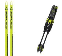Pack sci di fondo Fischer Speedmax Helium Skate Cold Stiff Yellow 25 + Attacchi Sci - Giallo - Größe 181 - 2025
