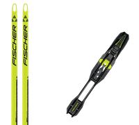Pack sci di fondo Fischer Speedmax Helium Skate Cold Stiff Yellow 25 + Attacchi Sci - Giallo - Größe 186 - 2025