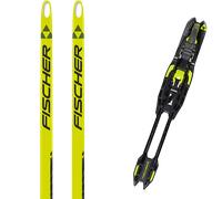 Pack sci di fondo Fischer Speedmax Helium Skate Plus Stiff 25 + Attacchi Sci - Giallo / Nero - Größe 171 - 2025