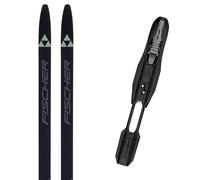Pack sci di fondo Fischer Sports Crown Ef Mounted + Nordic Tour Step-in Ifp Black/grey 26 - Grigio / Nero - Größe 204 - 2026