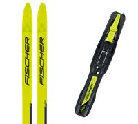 Pack sci di fondo Fischer Sprint Crown 24 + Attacchi Sci - Giallo / Nero - Größe 120 - 2024