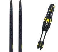 Pack sci di fondo Fischer Twin Skin Race Medium 24 + Attacchi Sci - Nero - Größe 192 - 2024