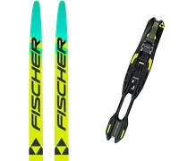 Pack sci di fondo Fischer Twin Skin Speedmax 90 Jr Black/yellow 26 + Attacchi Sci - Nero - Größe 167 - 2026
