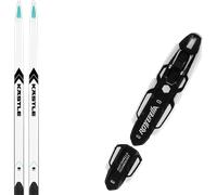 Pack sci di fondo Kästle Xp20 Classic Skin Medium 23 + Attacchi Sci - Bianco / Verde - Größe 204 - 2023