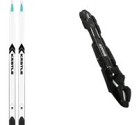 Pack sci di fondo Kästle Xp20 Jr. Skate Plus Medium 23 + Attacchi Sci - Bianco / Verde - Größe 157 - 2023