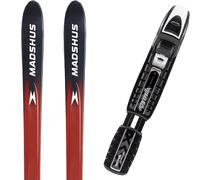 Pack sci di fondo Madshus Panorama M78 26 + Attacchi Sci - Nero / Rosso - Größe 162 - 2026