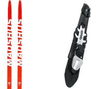 Pack sci di fondo Madshus Race Pro Skate 25 + Attacchi Sci - Nero / Rosso - Größe 177 - 2025