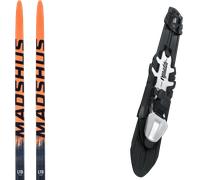 Pack sci di fondo Madshus Redline Skate Ltd 26 + Attacchi Sci - Nero / Arancione - Größe 187 - 2026