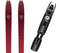 Pack sci di fondo Rossignol Bc 80 Positrack 25 + Attacchi Sci - Rosso - Größe 176 - 2025