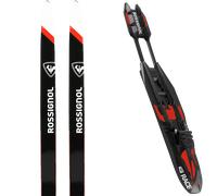 Pack sci di fondo Rossignol Delta Speed Sk 25 + Attacchi Sci - Nero / Rosso / Bianco - Größe 180 - 2025