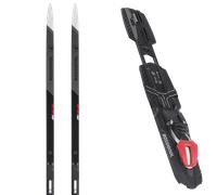 Pack sci di fondo Rossignol Delta Sport Skating 25 + Attacchi Sci - Grigio / Bianco / Nero - Größe 186 - 2025