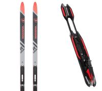 Pack sci di fondo Rossignol Speed R-skin Ls 24 + Attacchi Sci - Grigio / Nero / Rosso - Größe 150 - 2024