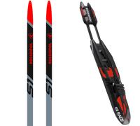 Pack sci di fondo Rossignol X-ium Skating Premium+ S1 24 + Attacchi Sci - Nero / Grigio / Rosso - Größe 178 - 2024
