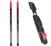 Pack sci di fondo Rossignol X-ium Skating Premium+ S2 Soft 24 + Attacchi Sci - Nero / Grigio / Rosso - Größe 188 - 2024