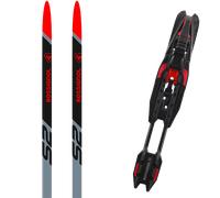Pack sci di fondo Rossignol X-ium Skating Wcs S2 24 + Attacchi Sci - Nero / Grigio / Rosso - Größe 186 - 2024