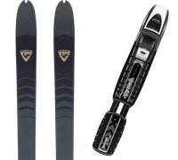 Pack sci di fondo Rossignol Xp 100 Positrack 25 + Attacchi Sci - Grigio / Nero - Größe 170 - 2025