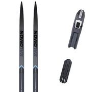Pack sci di fondo Salomon Rc10 Eskin Vit Med + Prolink Shift Classic 25 - Nero / Grigio / Viola - Größe 201 - 2025