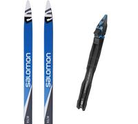 Pack sci di fondo Salomon Rs Junior + Prolink Race Jr Skate 24 - Bianco / Blu / Nero - Größe 126 - 2024