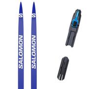 Pack sci di fondo Salomon S/max Eskin Med + Prolink Shift Race Classic 25 - Blu / Grigio / Nero - Größe 206 - 2025