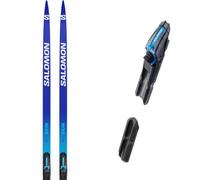 Pack sci di fondo Salomon S/race Eskin Med Blue/black + Prolink Shift Race Classic 26 - Blu - Größe 206 - 2026