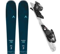 Pack sci Dynastar E-cross 78 + Xpress W 10 Gw Black/sparkle 24 - Blu - Größe 148 - 2024