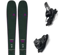 Pack sci Dynastar E-cross 82 24 + Attacchi Sci - Rosa / Viola / Nero - Größe 167 - 2024