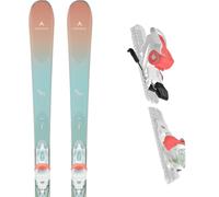 Pack sci Dynastar Elite 7 Light Green/coral + Xpress 11 Gw B83 27 - Blu / Arancione - Größe 158 - 2027