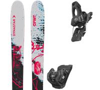 Pack sci Dynastar M-free 108 Fwt 26 + Attacchi Sci - Nero / Bianco / Rosa - Größe 185 - 2026