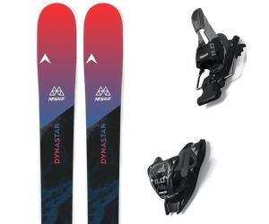 Pack sci Dynastar M-menace 90 Black/blue/pink 26 + Attacchi Sci - Blu / Nero / Rosso - Größe 180 - 2026