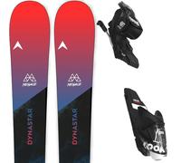 Pack sci Dynastar M-menace Team Jr + Xpress 7 Gw Black 26 - Nero / Viola / Rosa - Größe 140 - 2026