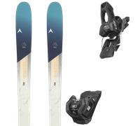 Pack sci Dynastar M-pro 92 W 26 + Attacchi Sci - Bianco / Blu - Größe 154 - 2026