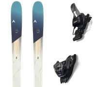 Pack sci Dynastar M-pro 92 Open W 25 + Attacchi Sci - Bianco / Blu - Größe 154 - 2025