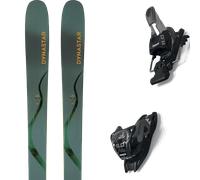 Pack sci Dynastar M-pro 94 Ti Black/khaki 27 + Attacchi Sci - Blu / Verde / Nero - Größe 162 - 2027