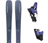Pack sci Elan Ripstick 88 W 24 + Attacchi Sci - Viola / Grigio - Größe 162 - 2024