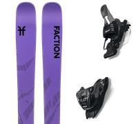 Pack sci Faction Agent 2x 25 + Attacchi Sci - Viola / Nero - Größe 171 - 2025