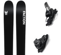 Pack sci alpinismo Faction La Machine 2 Mini 24 + Attacchi Sci - Nero / Bianco / Viola - Größe 164 - 2024