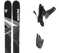 Pack sci alpinismo Faction Mana 3 24 + Attacchi Sci - Nero - Größe 172 - 2024