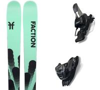 Pack sci Faction Studio 0x 24 + Attacchi Sci - Nero / Verde - Größe 168 - 2024