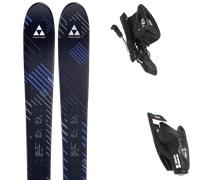 Pack sci Fischer Nightstick Team 25 + Attacchi Sci - Blu / Grigio / Nero - Größe 145 - 2025