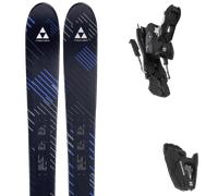 Pack sci Fischer Nightstick Team 25 + Attacchi Sci - Blu / Grigio / Nero - Größe 145 - 2025