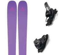 Pack sci Fischer Ranger 102 25 + Attacchi Sci - Viola - Größe 169 - 2025