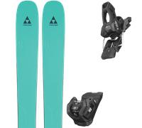 Pack sci alpinismo Fischer Ranger 102 W 24 + Attacchi Sci - Verde - Größe 155 - 2024