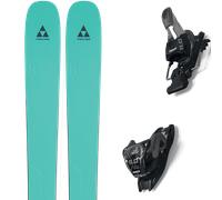 Pack sci alpinismo Fischer Ranger 102 W 24 + Attacchi Sci - Verde - Größe 155 - 2024